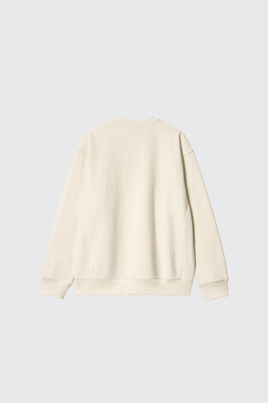 Carhartt WIP American Script Sweat 05.XX Natural