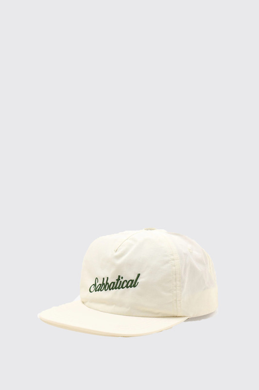 Sabbatical Script Logo Cap Vanilla