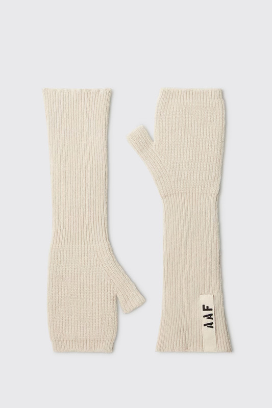 Applied Art Forms Fingerless Gloves Moonbeam