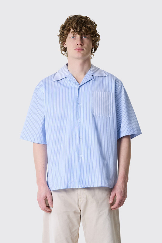 Marni UTC254  S/S Shirt CUMU0213Q8-UTC254 Blue