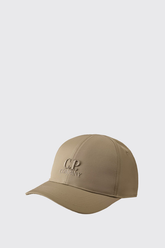 C.P. Company Gabardine Logo Cap 20CMAC750A-006288A Dove