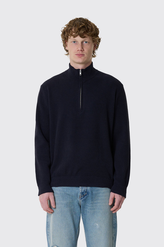 NN.07 Danny Half Zip 6429 2580000229 200 Navy Blue - Calico Club