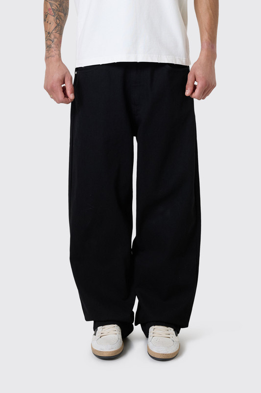 Arte Antwerp Circle Logo Pocket Pants Black