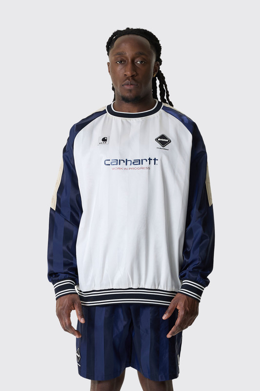 Carhartt WIP FCRB Warm Up Piste Sweater A261047 02.XX White