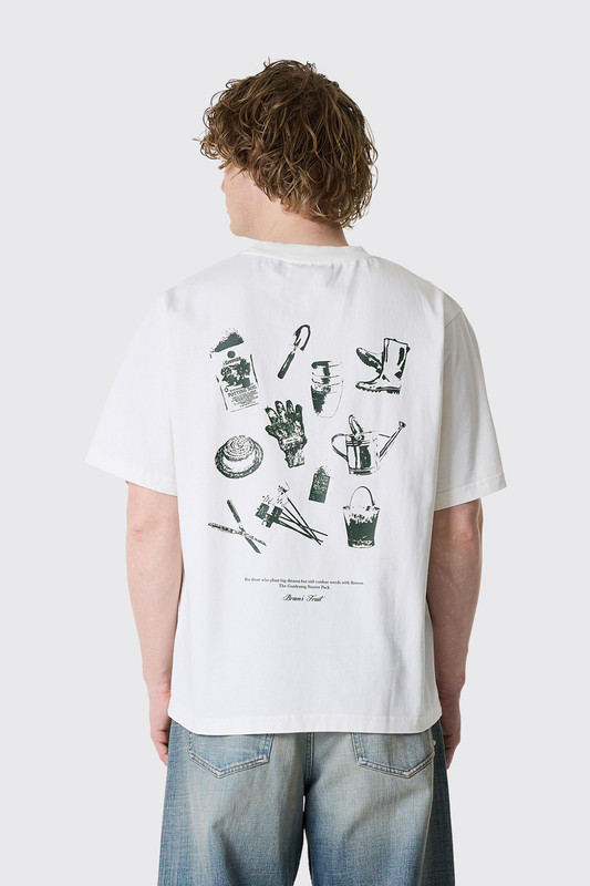 Bram's Fruit Gardening Kit T-Shirt 1210 White