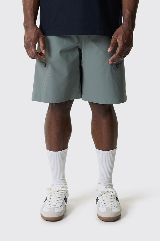Hiking Patrol Edge LT Softshell Technical Shorts SS26204 Pine Mist