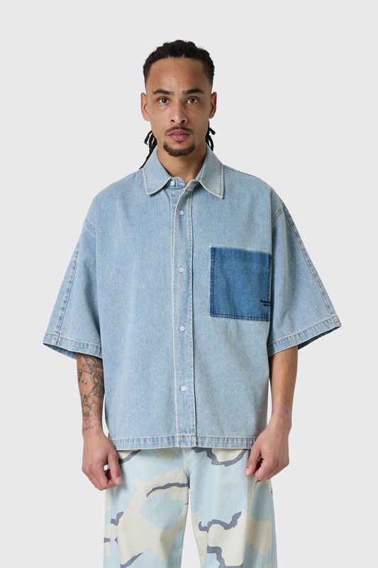 NASA Lyocell Short Sleeves Light Blue