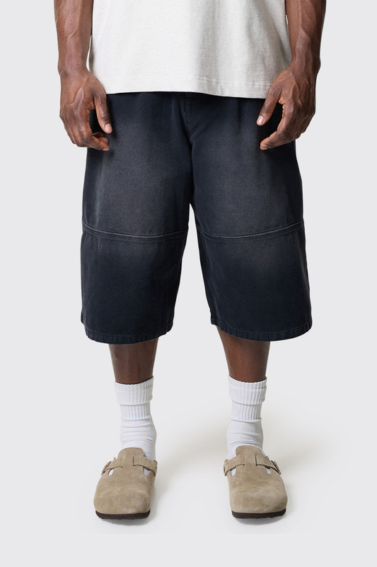 New Amsterdam Surf Association Worker Shorts 2601041002  Black