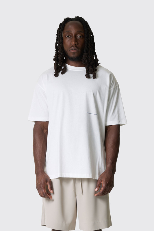 New Amsterdam Surf Association Hibiscus Tee 2601078001 Washed White