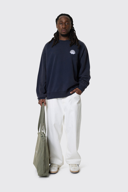 NASA Logo Crewneck Navy