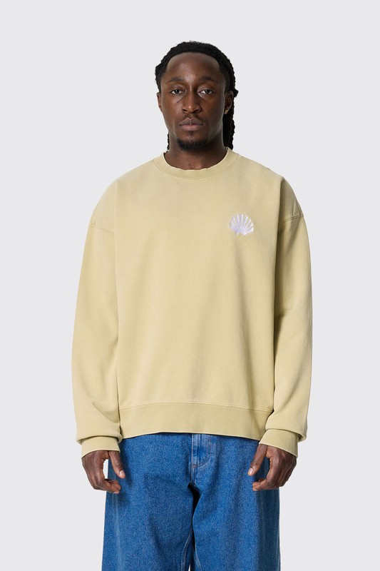 NASA Logo Crewneck Yellow Stone