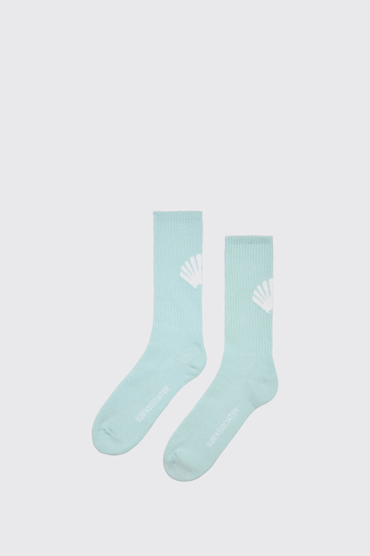 New Amsterdam Surf Association Logo Socks Single 2601141003 Mint