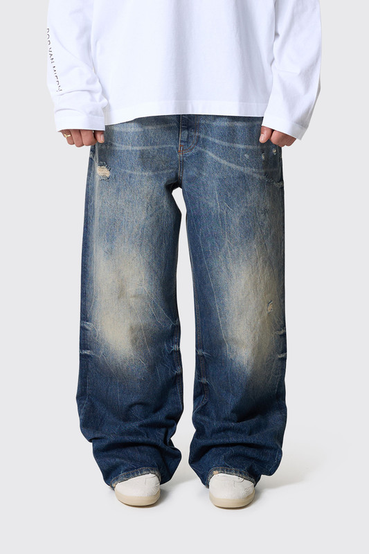 Flaneur Relaxed Fit Jeans FJEA167 Blue