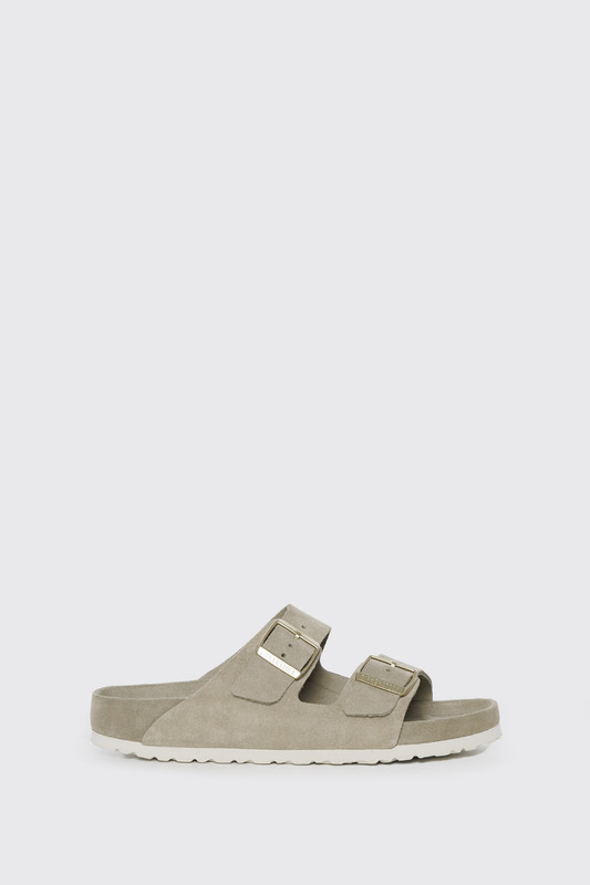 Birkenstock Arizona BS Suede Leather Narrow 1018443 Taupe