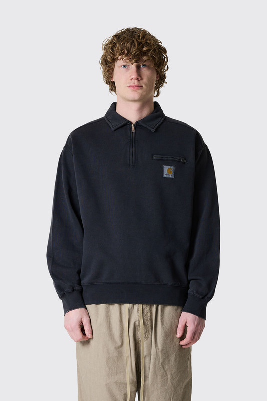 Carhartt WIP Half Zip Detroit I036350 89.06 Black Stone