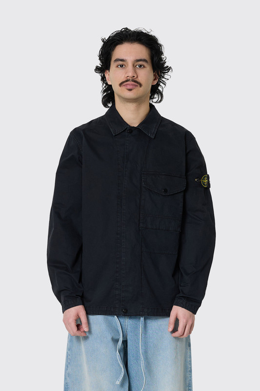 Stone Island S0004 Shirts V0129 Black