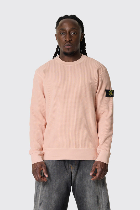 Stone Island S0044 Sweatshirt V008E Chalk Pink