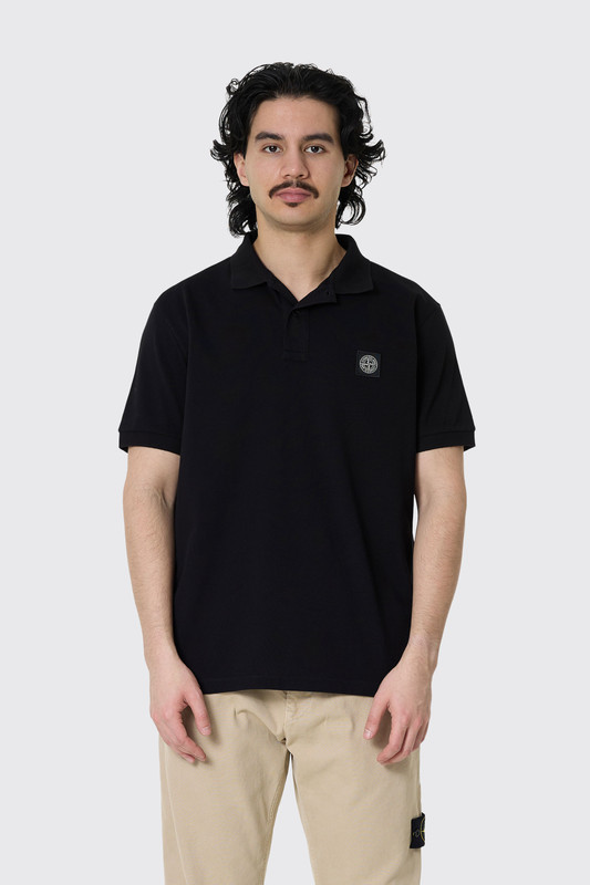 Stone Island S0017 SS Polo V0029 Black