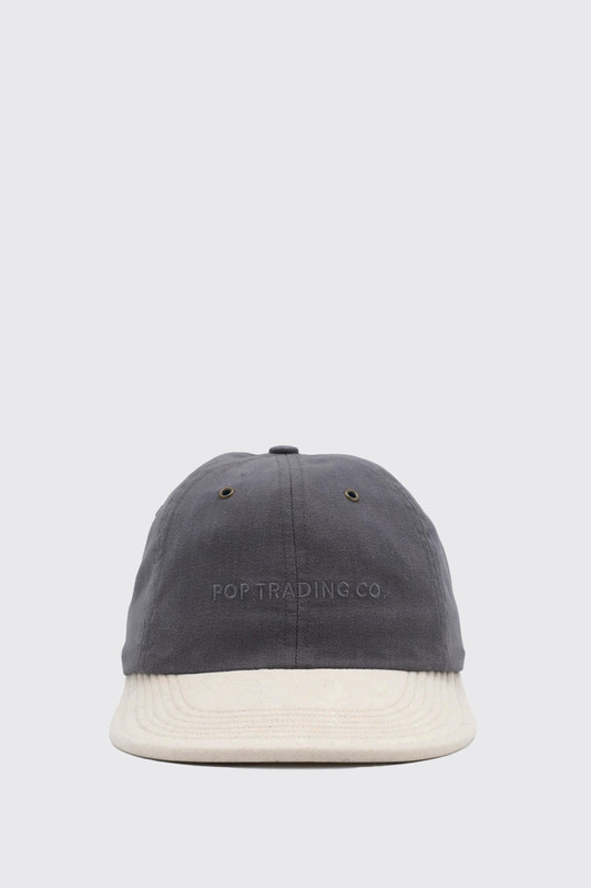 POP Trading Company Trading 2 Tone Flexfoam Hat POPSS26_07-002 Charcoal/Off White
