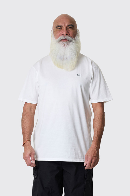 C.P. Company T-Shirts - Short Sleeve 103 Gauze White