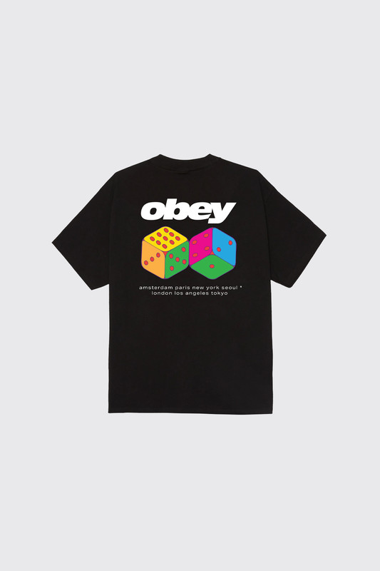 OBEY dice 165264348 BLK Black