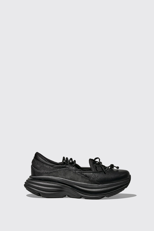 HOKA Bondi Mary Jane Black/Black