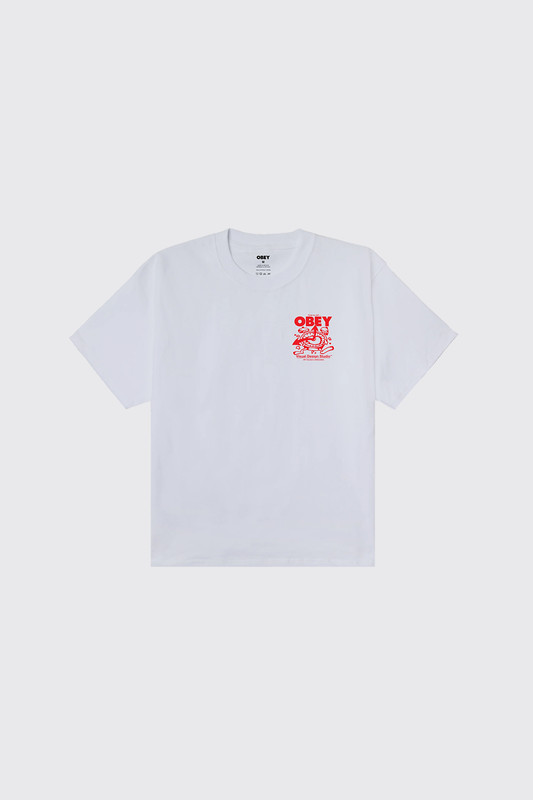 Obey Time To Call Obey WHT White