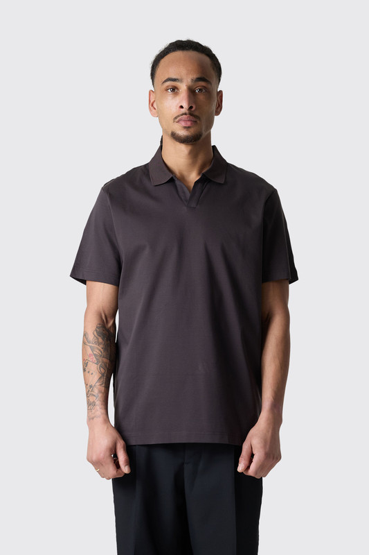 NN.07 Paul SS Polo 3525 2423525274 880 Deep Truffle