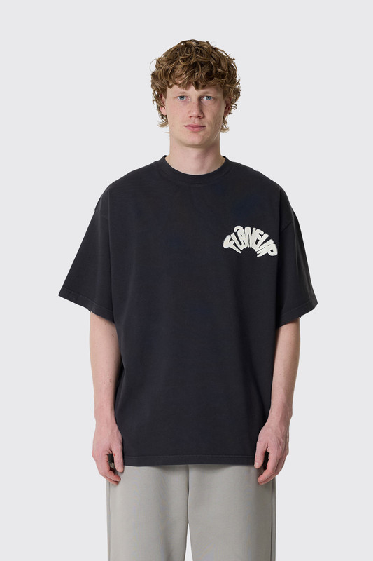 Flaneur Sounds Good T-Shirt 960 Washed Black