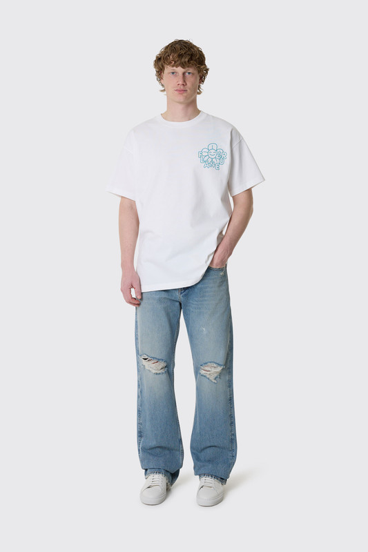 Flaneur Happy Flower T-Shirt 51 White