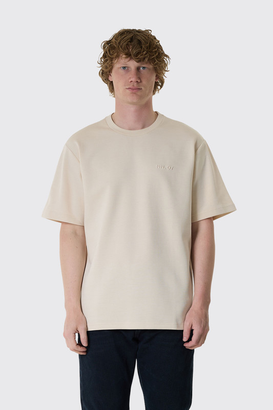 NN.07 Nat SS Logo Tee 3457 2513457250 016 Ivory