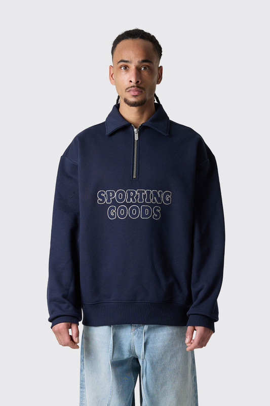 PAL Swing For The Fences Half Zip Navy