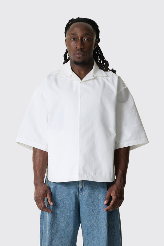 Seventh M5 Cuban Shirt T250203 Ecru