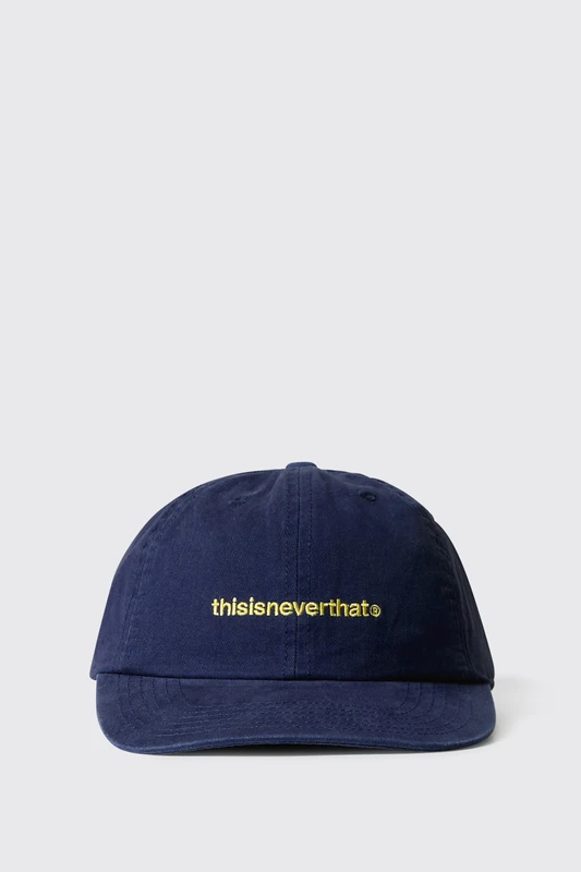 thisisneverthat Washed T-Logo Cap TN261WHWBC02  Navy