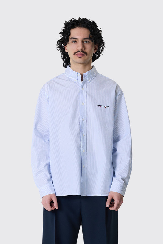 thisisneverthat DSN Striped Shirt TN261WSHTL02 White