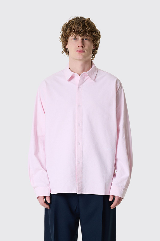 New Amsterdam Surf Association Beach Shirt 2601021001 Oxford Pink