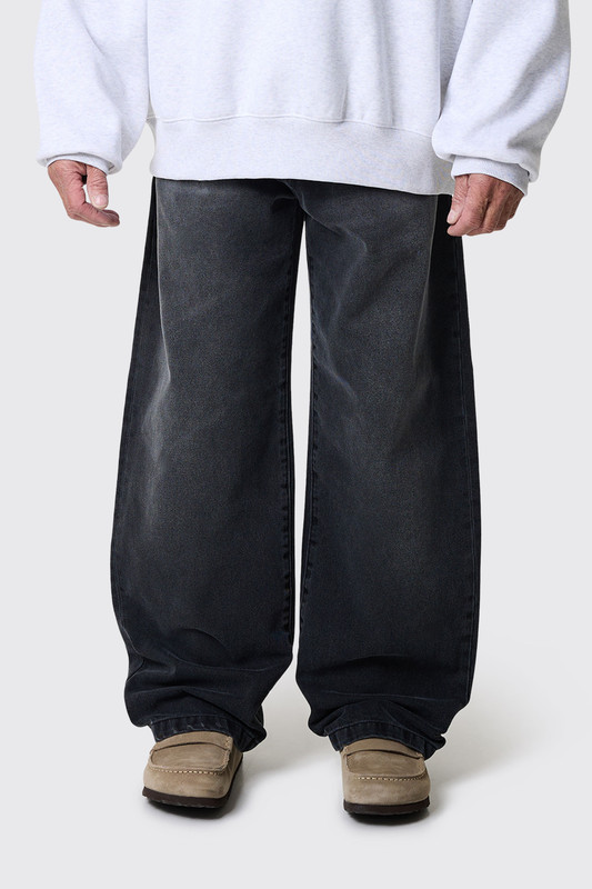 Carhartt WIP Landon Pant 89.WJ Black Worn Bleached