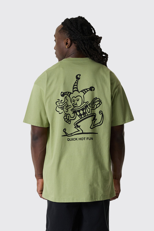 Carhartt WIP S/S Harlequin BBQ T-Shirt  I036245 3IE.XX Gentle Green