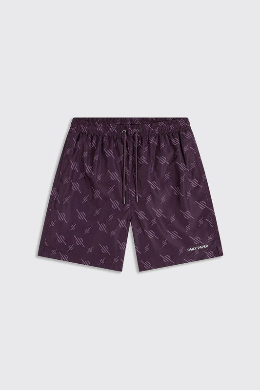 Daily Paper Irregular Monogram Swimshorts 2610066 Potent Purple