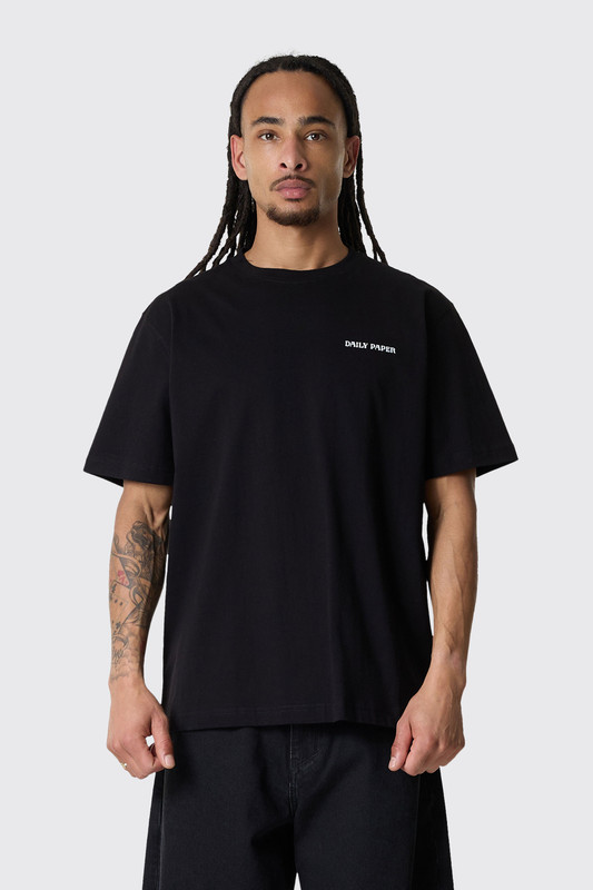 Daily Paper Chain Shield SS T-Shirt 2610042 Black