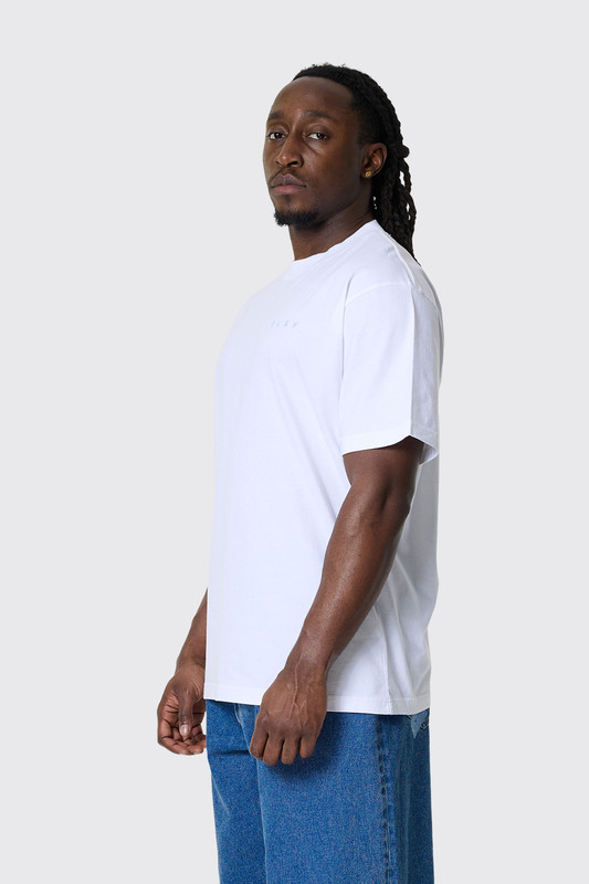 OLAF Brushstroke Face Tee Optical White