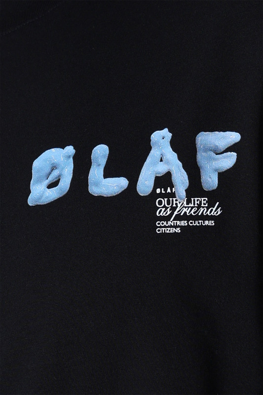 OLAF Paint Olaf Tee Black