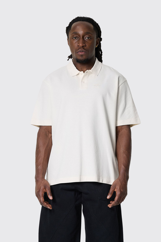 OLAF Signature Pique Polo Offwhite
