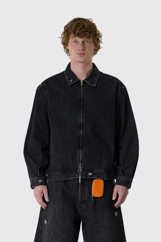 Bram's Fruit Denim Jacket 2109 Washed Black