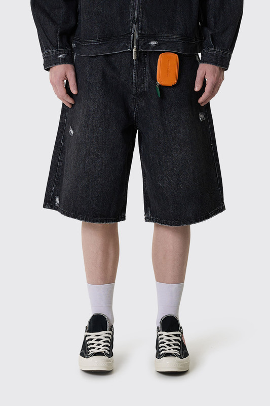 Bram's Fruit Denim Shorts 2113 Washed Black