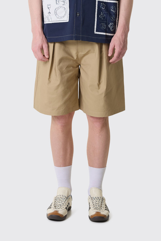 Ampère MAUD Wide Baloon Shorts 26.1.503 Olive Grey