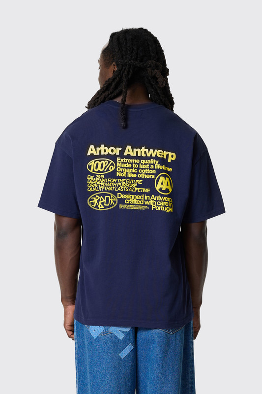 Arbor Antwerp Quality T-shirt Blue