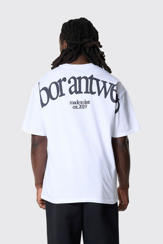 Arbor Antwerp Big Back Logo T-shirt  White
