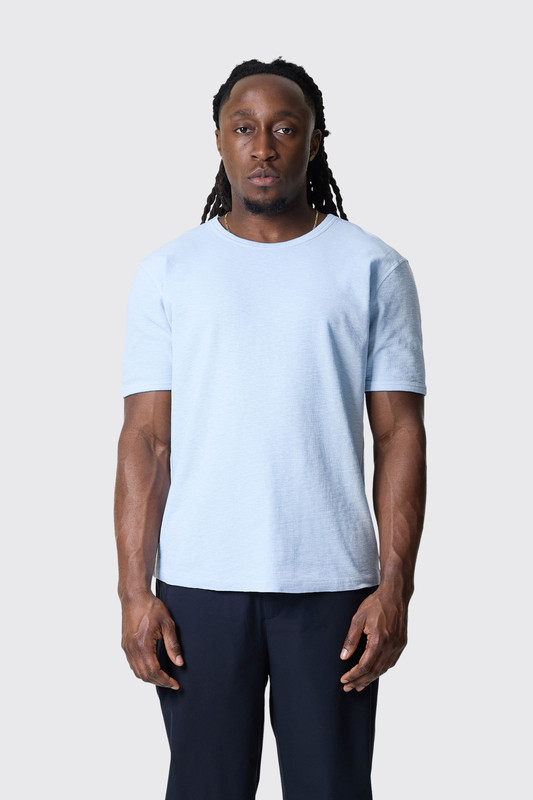 Sunflower Jagger Waffle T-Shirt 2048 Light Blue - Calico Club
