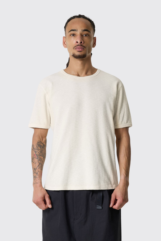 Sunflower Jagger Waffle T-Shirt 2048 Vanilla - Calico Club